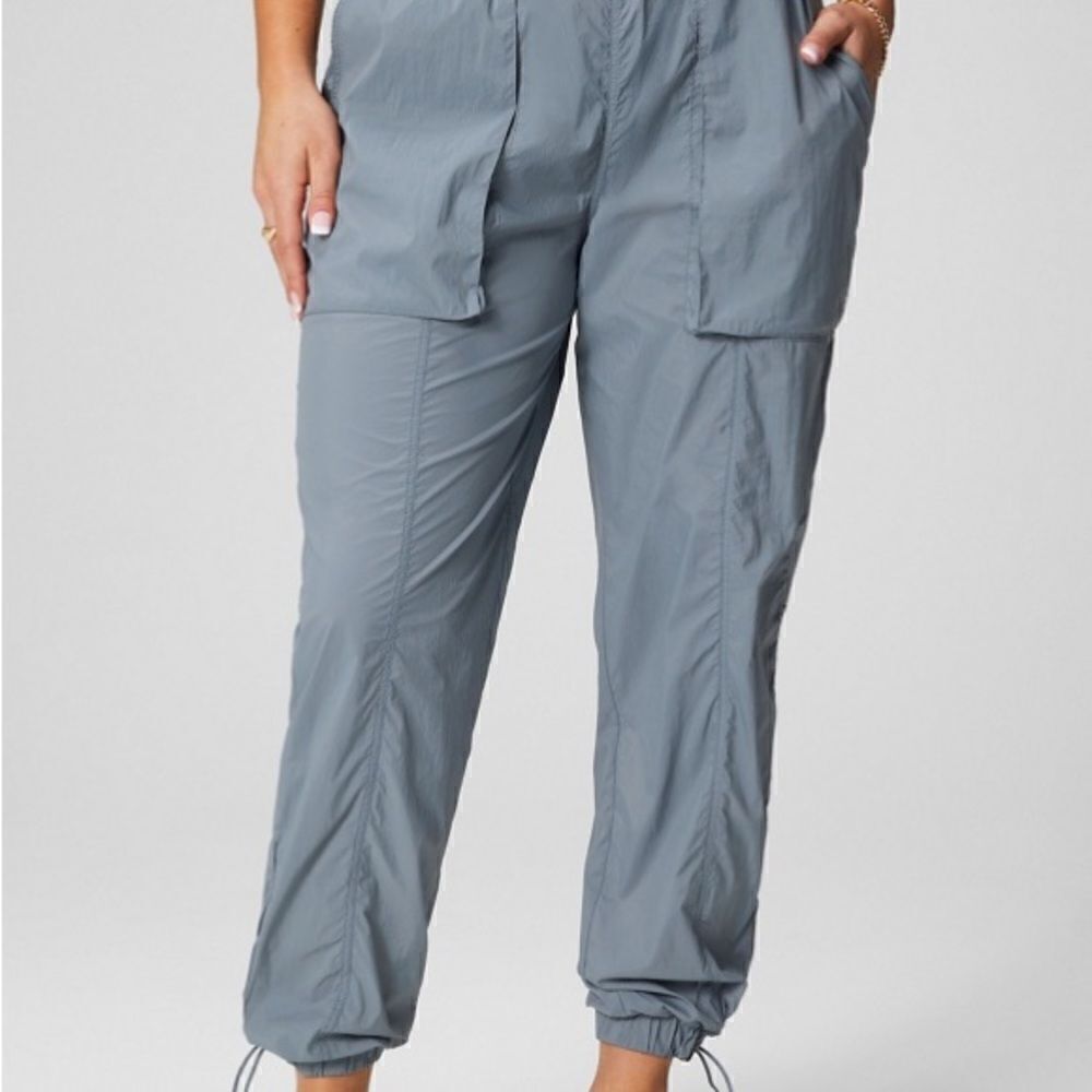 Fabletics Ultra High Waisted Piped Nylon Pants - Picture 2 of 10